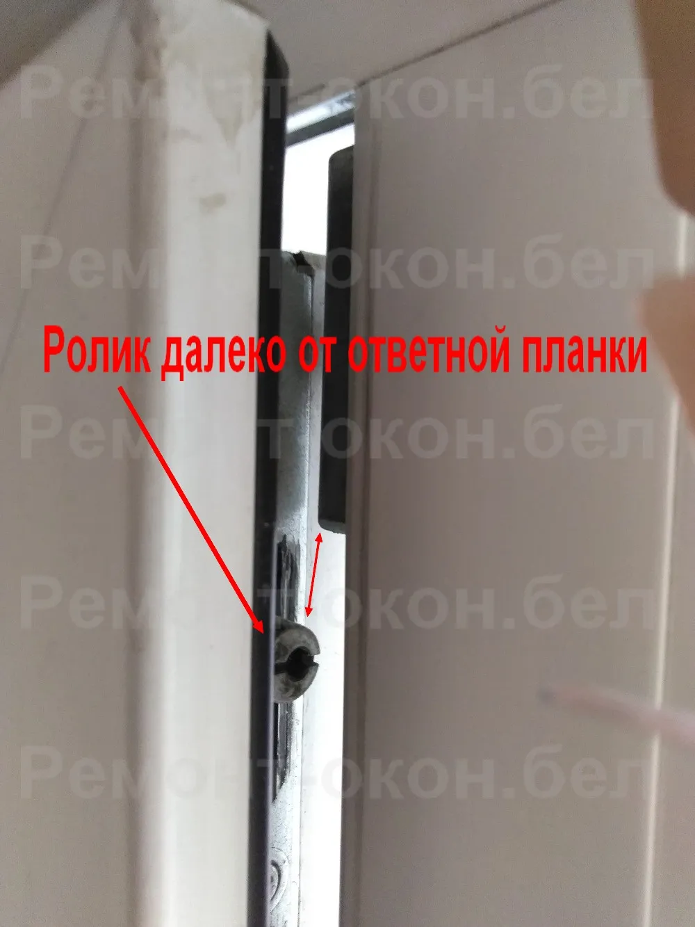 Исправление кривизны оконной створки