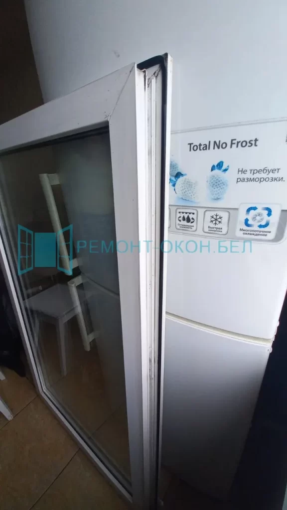 замена фурнитуры на пластиковых окнах 6