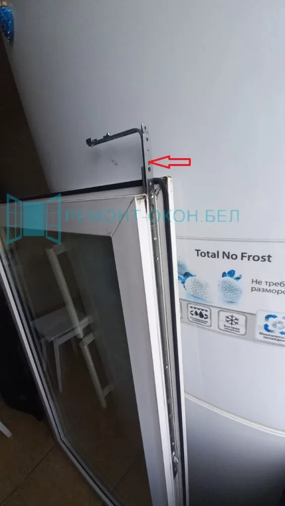 замена фурнитуры на пластиковых окнах 7